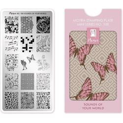 Sounds of your world MINI Stamping Plate NO. 108 Moyra
